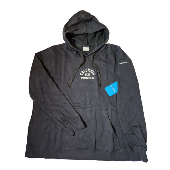 Columbia Trek Graphic Hoodie Women's XXL Black - Picture 1 of 8